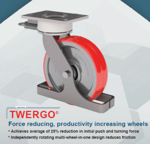 TWERGO®: Rodaja Industrial Héroe para Muchas Aplicaciones