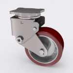 Spring Loaded, Shock Absorbing Heavy Duty Casters