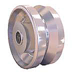 Heavy Duty V-Groove Caster Wheels