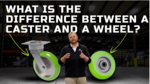 difference between caster and wheel